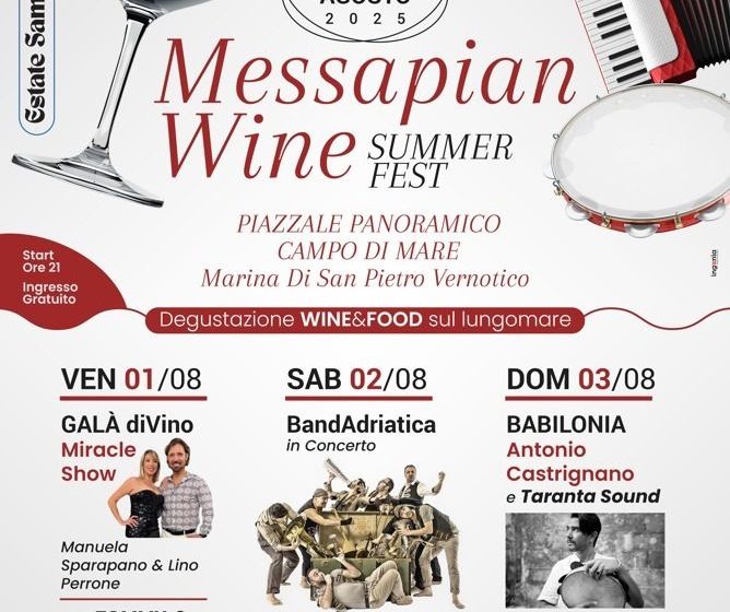MESSAPIAN WINE SUMMER FEST 2025